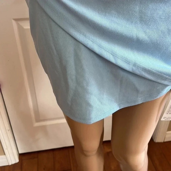 Faux wrap dress,Nwt,off shoulder,cowl,bow, fitted dress, feminine,romantic - Picture 5 of 13